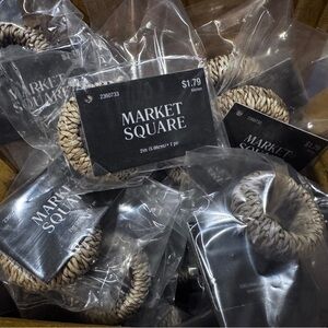Market Square Woven Napkin Rings